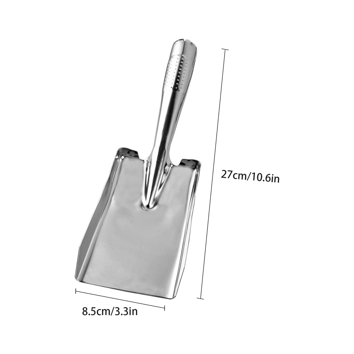 Garden Shovel Trowel Hand Shovels, Stainless Steel Gardening Tools for Transplanting Weeding Moving and Smoothing Digging Planting (3)