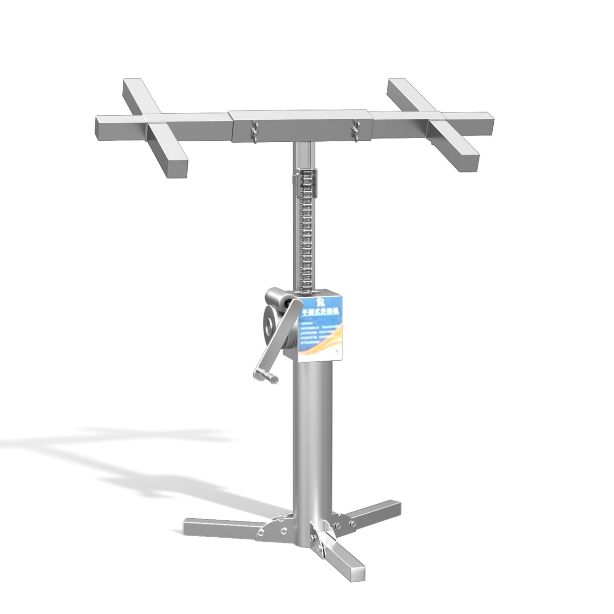 Cabinet Lift Jack for Installing Cabinet，Adjustable Third Hand Tool Support System with 440lbs, Multi-Functional Cabinet Jack (51 inch)