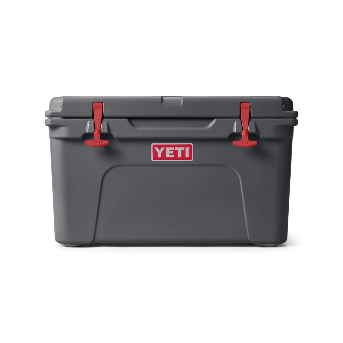 YETI Tundra 45 Cooler, Charcoal/Rescue Red