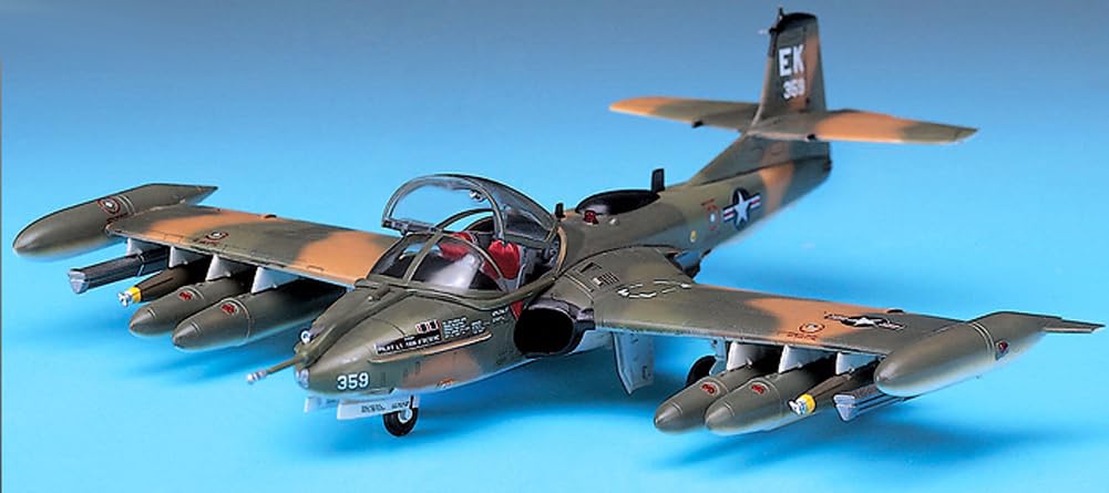 Academy Hobby Model Kits Scale Model : Airplane & Jet Kits (1/72 A-37B Dragon Fly)
