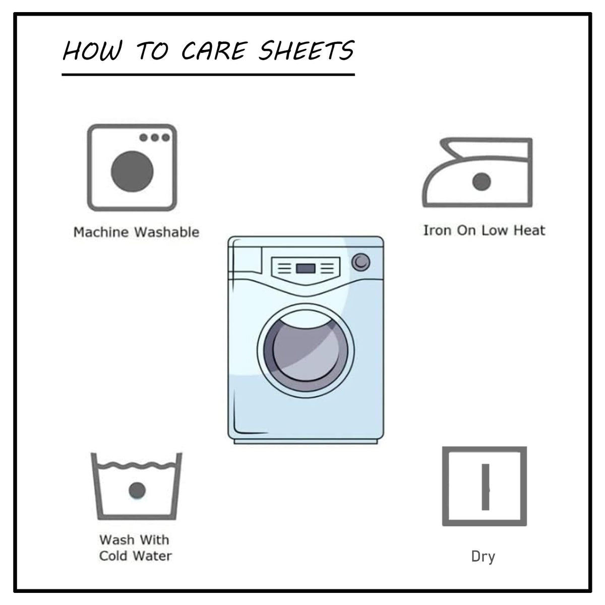 Gorilla Sheets Queen Size, Chimpanzee Bed Sheets, Patterned Bedding Sheets & Pillowcases 4 Piece Set - Soft Microfiber Deep Pocket Fitted Sheet & Flat Sheet & 2 Pillow Cases H-8&-242