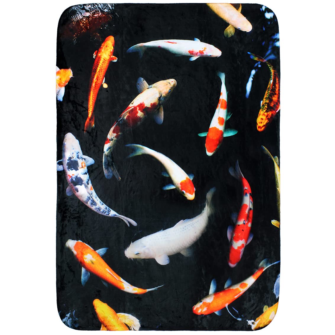 Koi Fish Soft and Comfy Small Throw Blanket, 30" x 40"