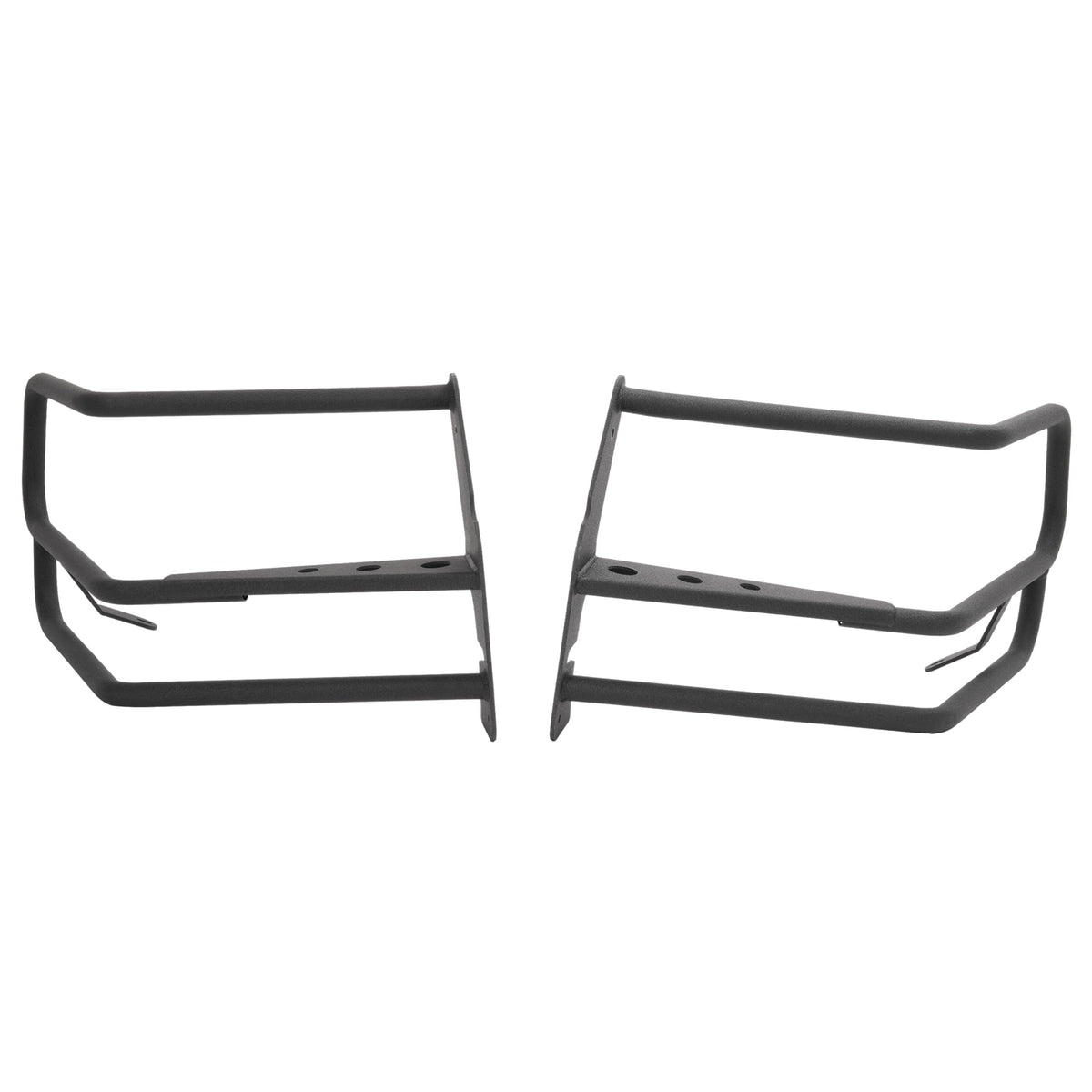 HECASA Brush Guard for 2003-2011 Ford Crown Victoria, Steel, Black, Model CB-2447, Wraparound Design