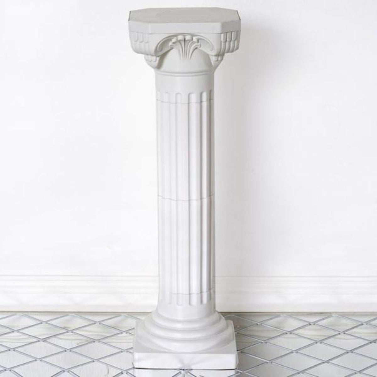 Efavormart 4 Pillars/Set 3ft Tall Roman Decorative Wedding Party Columns PVC Pillars 36" Height (Adjustable)