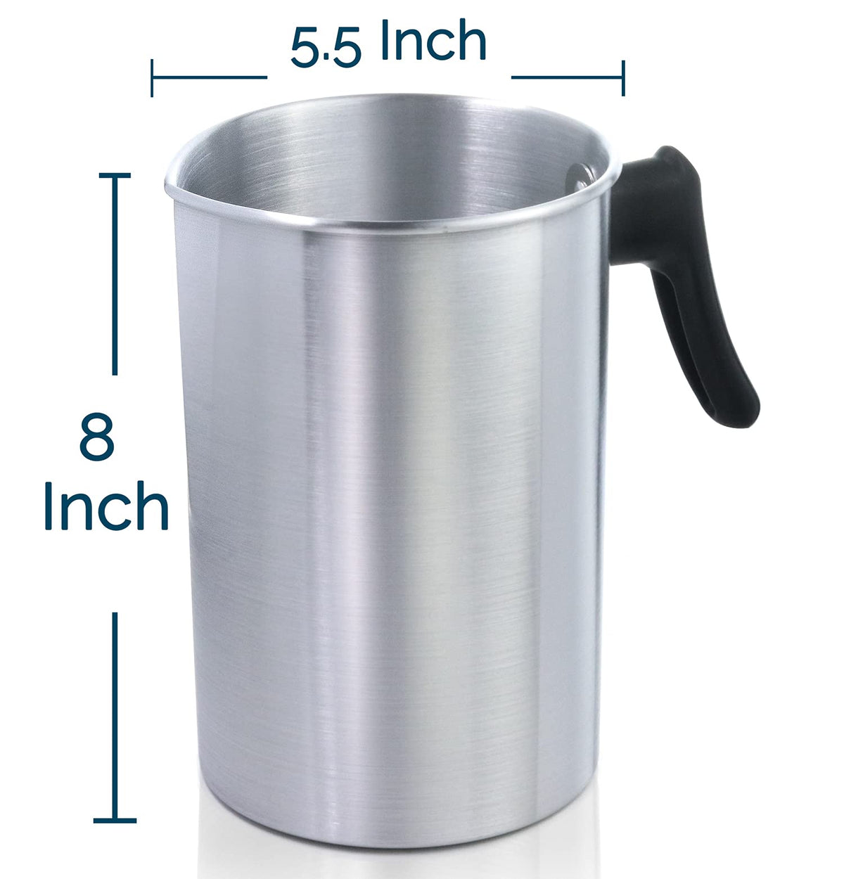 Candle Making Pouring Pot 101oz, Wax Melting Pot, Dripless Pouring Pitcher for Candle Making