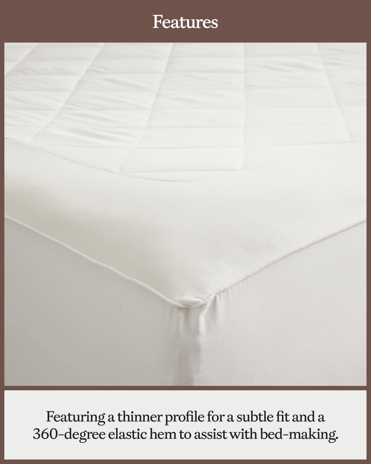 Cozy Earth King Size Mattress Pad - 100% Viscose from Bamboo Cooling Mattress Cover - Lightweight Temperature Regulating Bed Pad with 360-Degree Elastic Hem - Fits Mattresses up to 20”
