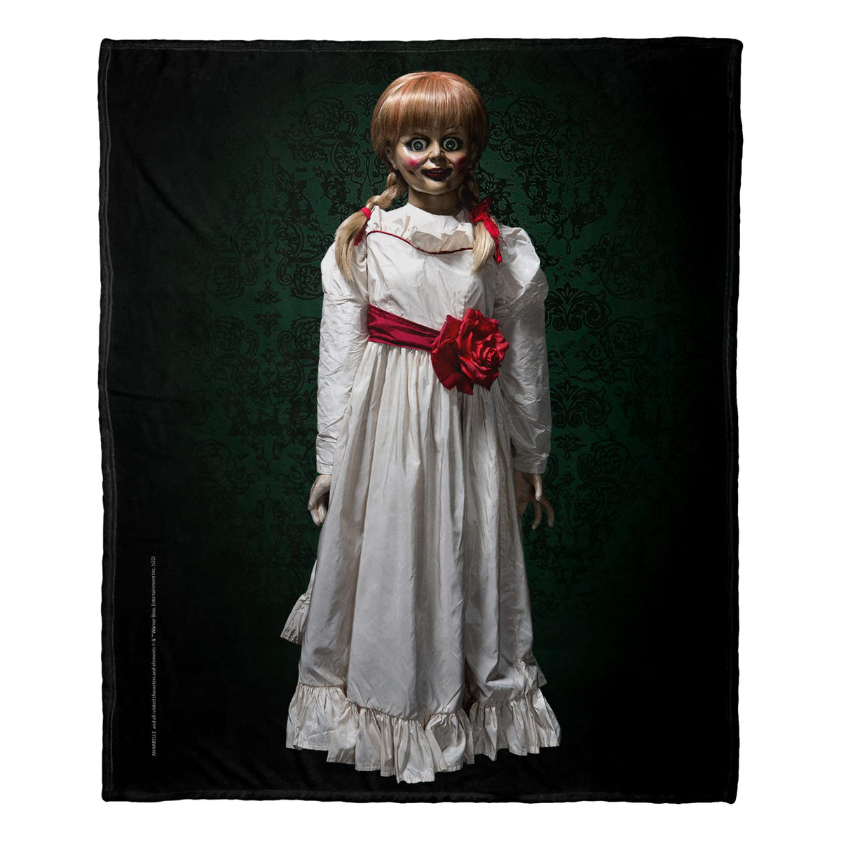Northwest Annabelle Silk Touch Throw Blanket, 50" x 60", Standing Annabelle