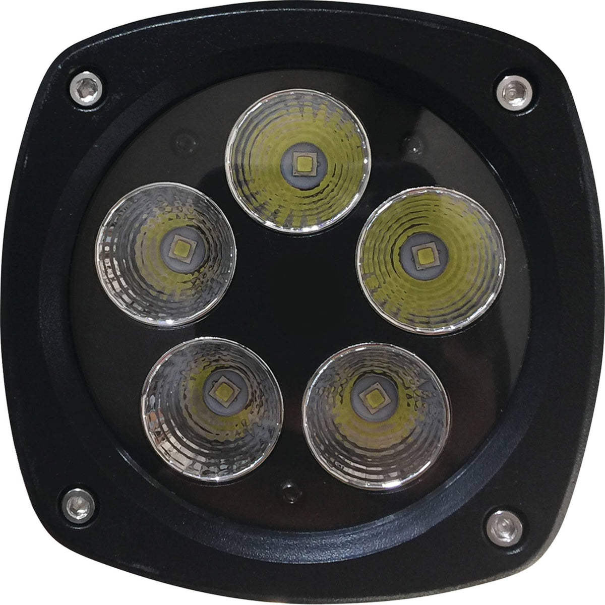 Tiger Lights TL500F 50W Compact LED Flood Light, Generation 2 9V Compatible with/Replacement for Case 1150K, 1150M, 1650L, 1650M, 2050M, 650K, 650L, 750K, 850K Crawler Dozer Flood Off-Road Light