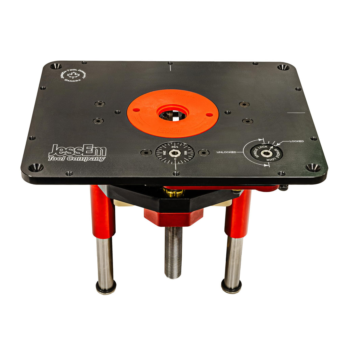 JessEm 02120 Mast-R-Lift II Universal Router Lift with Built in Locking System