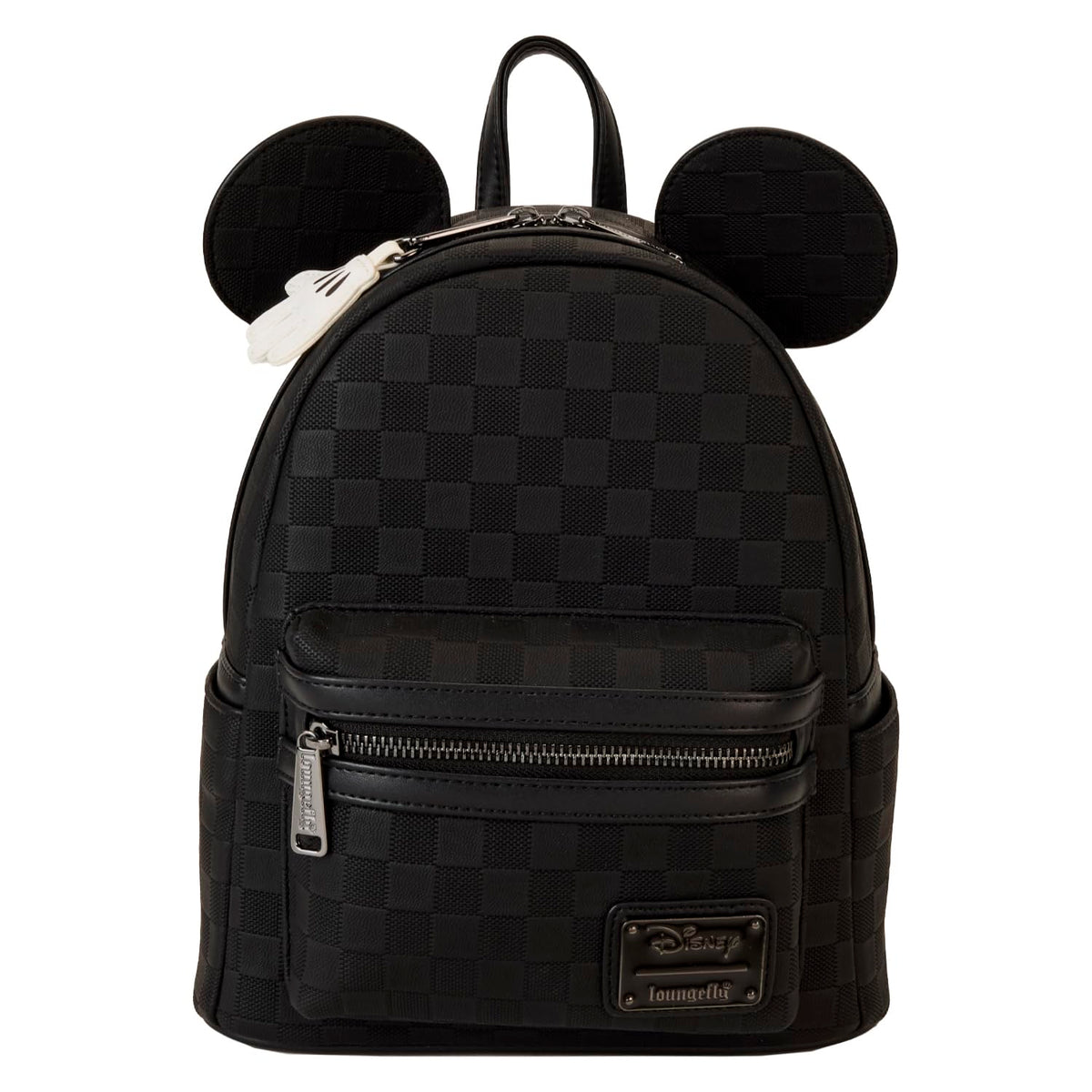 Loungefly Mickey Mouse Checkered Texture Mini Backpack
