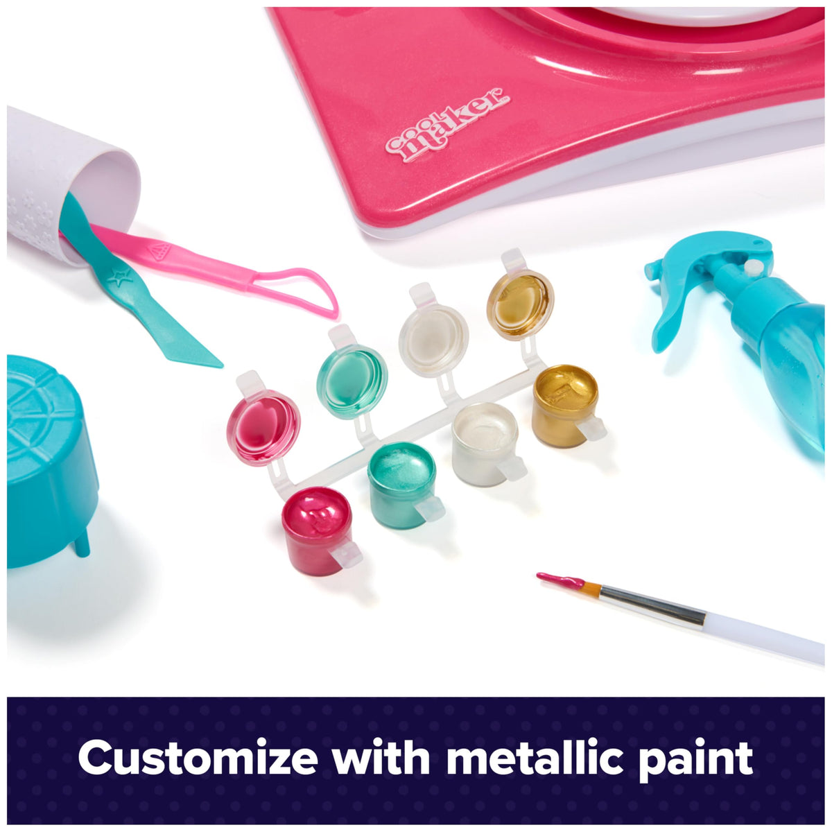 Cool Maker, Pottery Studio, Air-Dry Clay Pottery Wheel Sculpting & Craft Kit, Arts and Crafts Kids Toys for Ages 8 and up (Packaging May Vary)