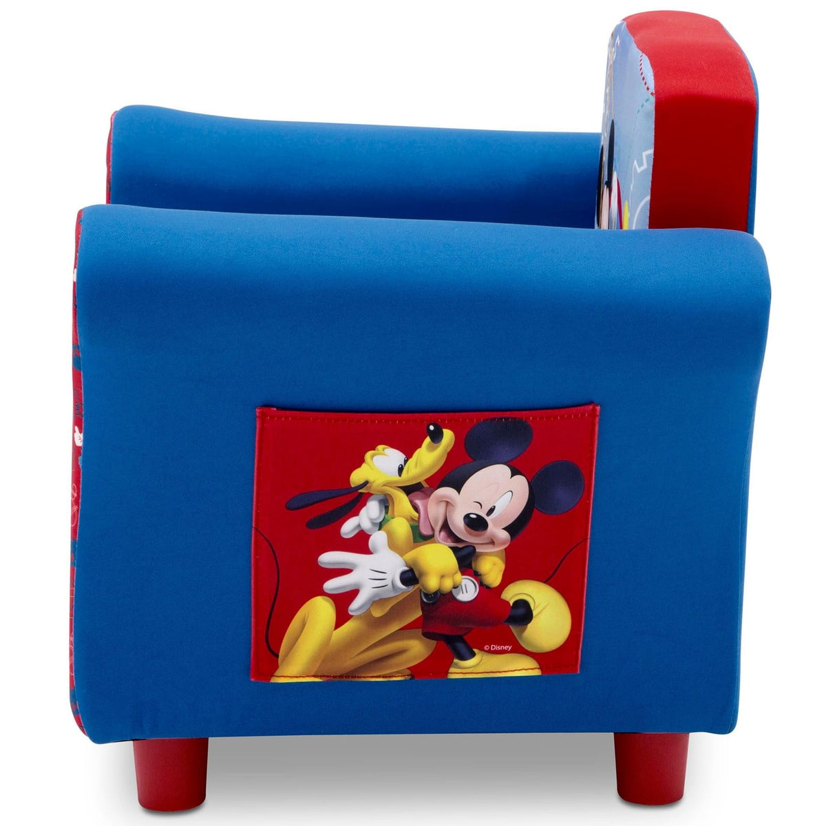 Delta Children Upholstered Chair, Disney Mickey Mouse