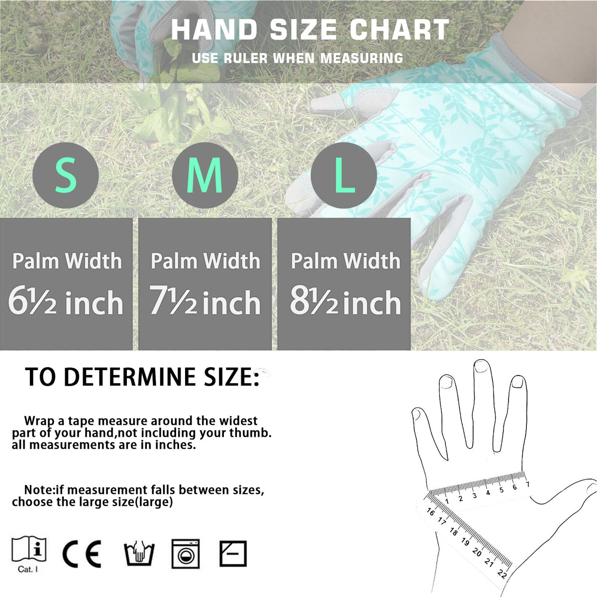 KLDOLLAR Gardening Gloves for Women Thorn Proof Garden Gloves, Leather Womens Garden Gloves Puncture Resistant, Touch Screen Working Gloves for Digging,Weeding,Planting Medium