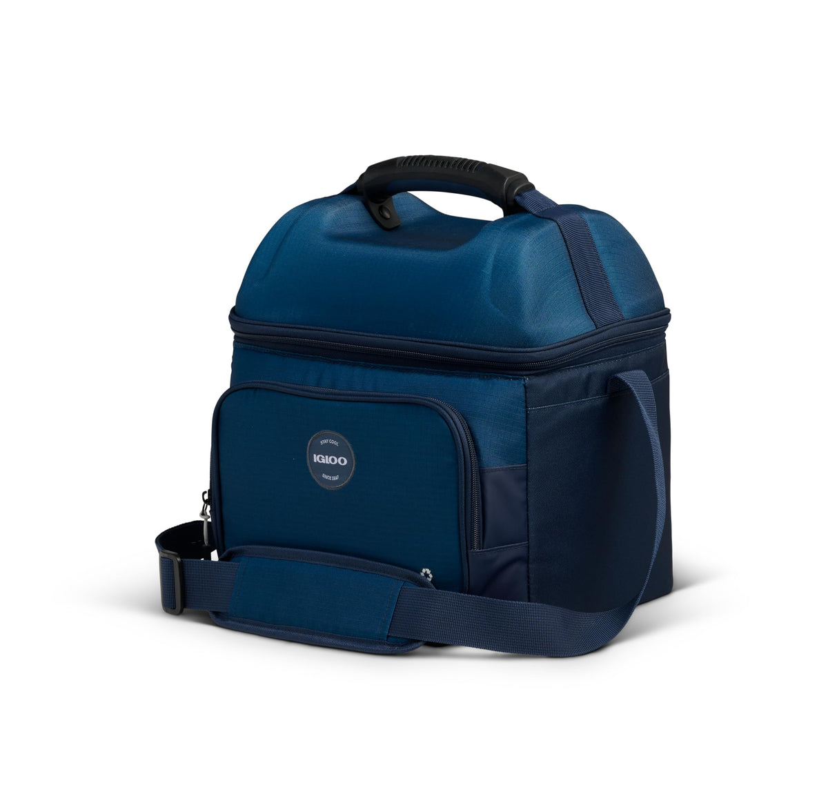 Igloo Gripper Hardtop Lunchbox | 22 Can Capacity Cooler Bag | Blue Shale
