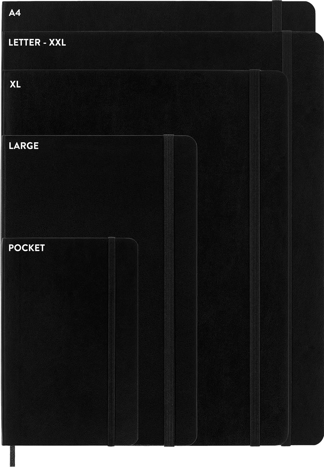 Moleskine Classic Notebook, Soft Cover, XL (7.5" x 9.5") Ruled/Lined, Sapphire Blue, 192 Pages