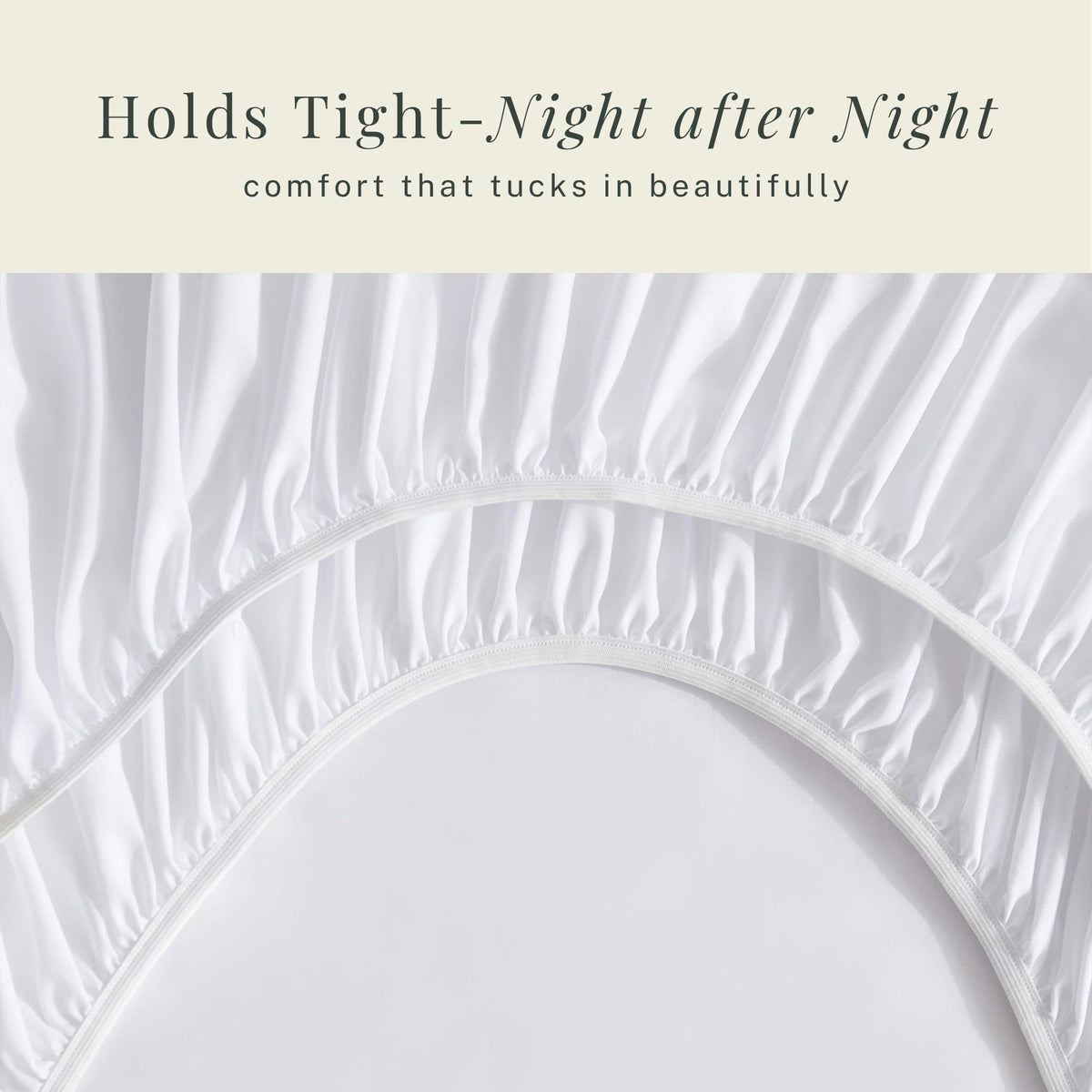 Hearth & Harbor Extra Deep Pocket Queen Sheets Sets - Fits Mattress 18-24 Inches Deep - Extra Deep Pocket Sheets - 6 Piece Queen Size - White