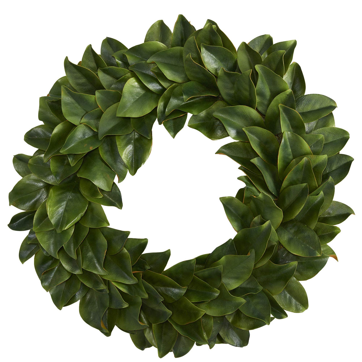 Nearly Natural 30in. Magnolia Artificial Wreath