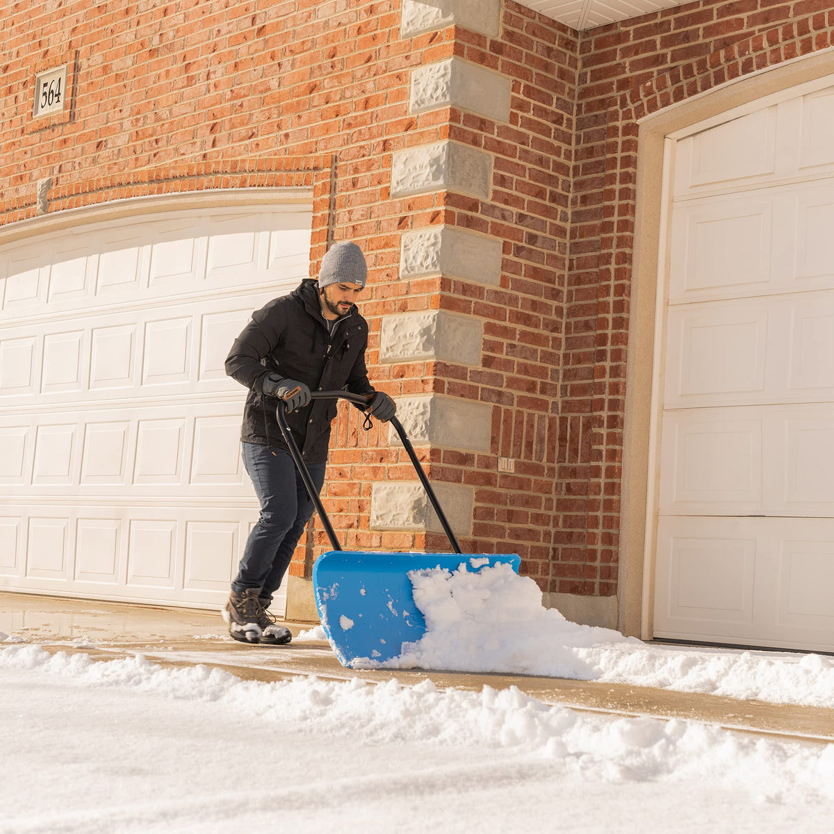 Lifetime Snow Pusher, 42” Heavy Duty Snow Plow Shovel