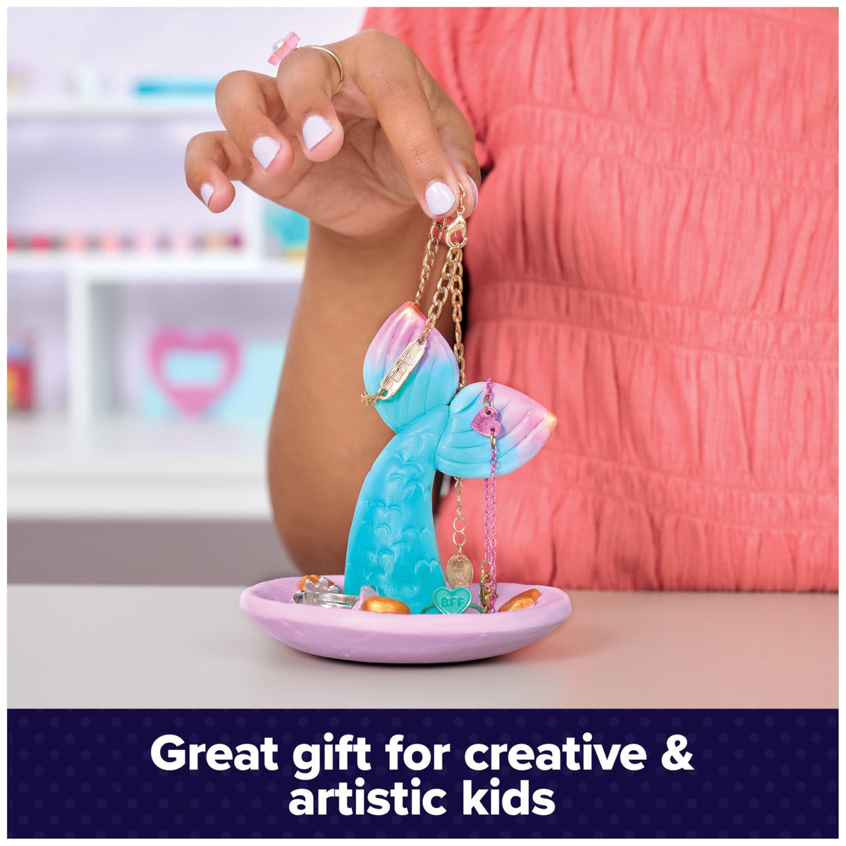 Cool Maker, Pottery Studio, Air-Dry Clay Pottery Wheel Sculpting & Craft Kit, Arts and Crafts Kids Toys for Ages 8 and up (Packaging May Vary)