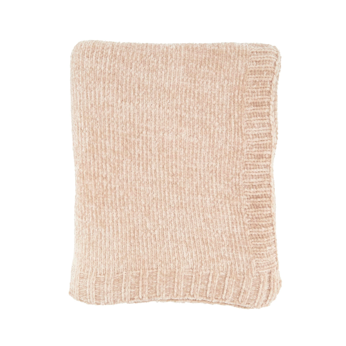 SARO LIFESTYLE Warmth of Chenille Knit Throw