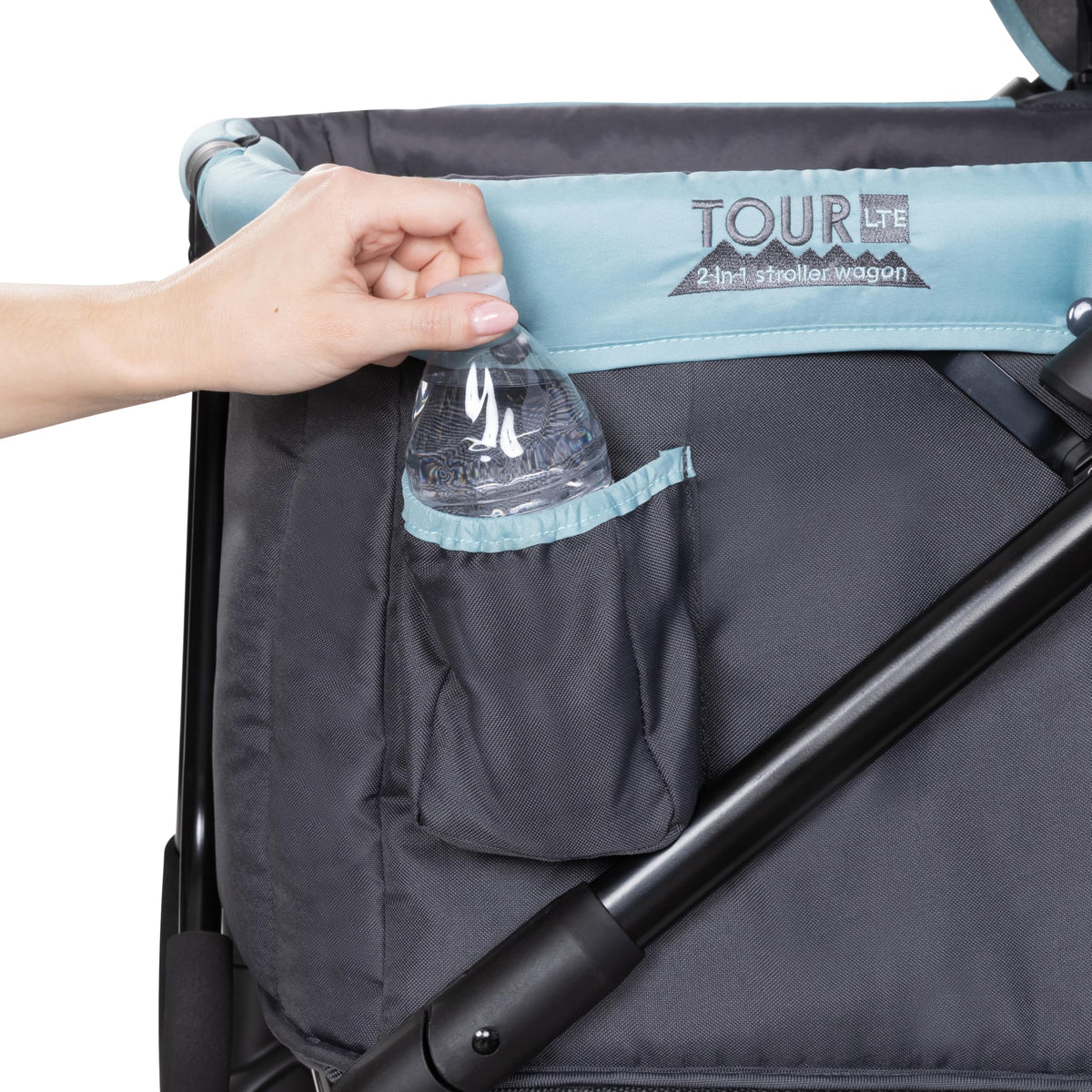 Baby Trend Expedition/Tour LTE 2-in-1 Stroller Wagon, Desert Blue